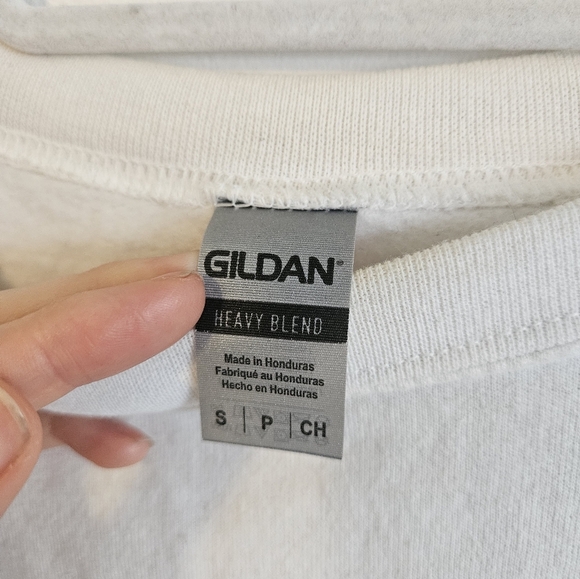 Bespoke Embroidered White Nike Crewneck Sweater - Picture 5 of 6